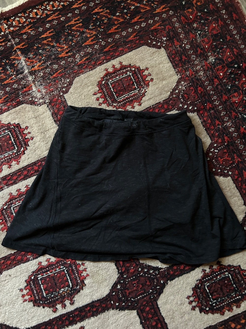 I Toad & Co women’s black skort